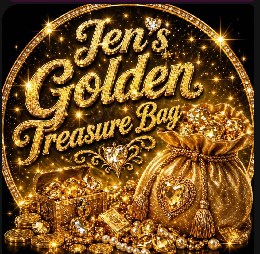 Jen's Golden Treasure Bag