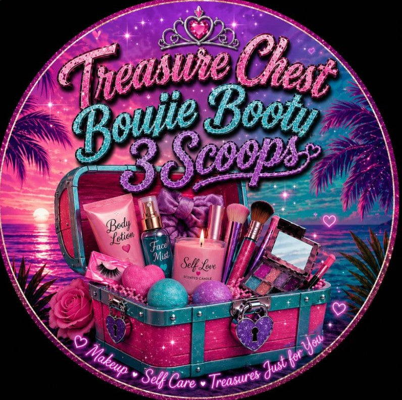 Treasure Chest Boujie Booty 3 Scoops
